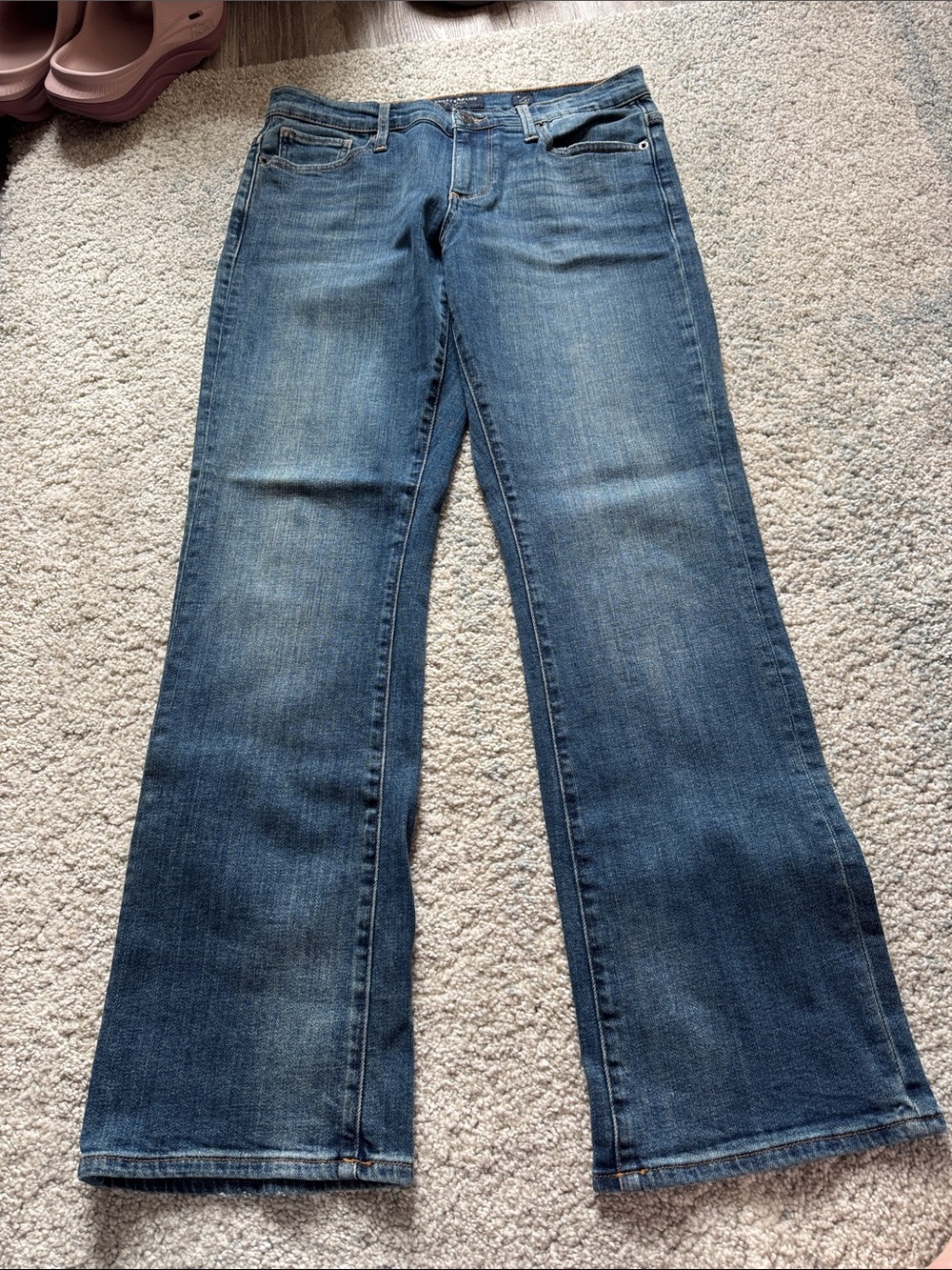 Lucky Brand Blue Wide-Leg Flare Jeans